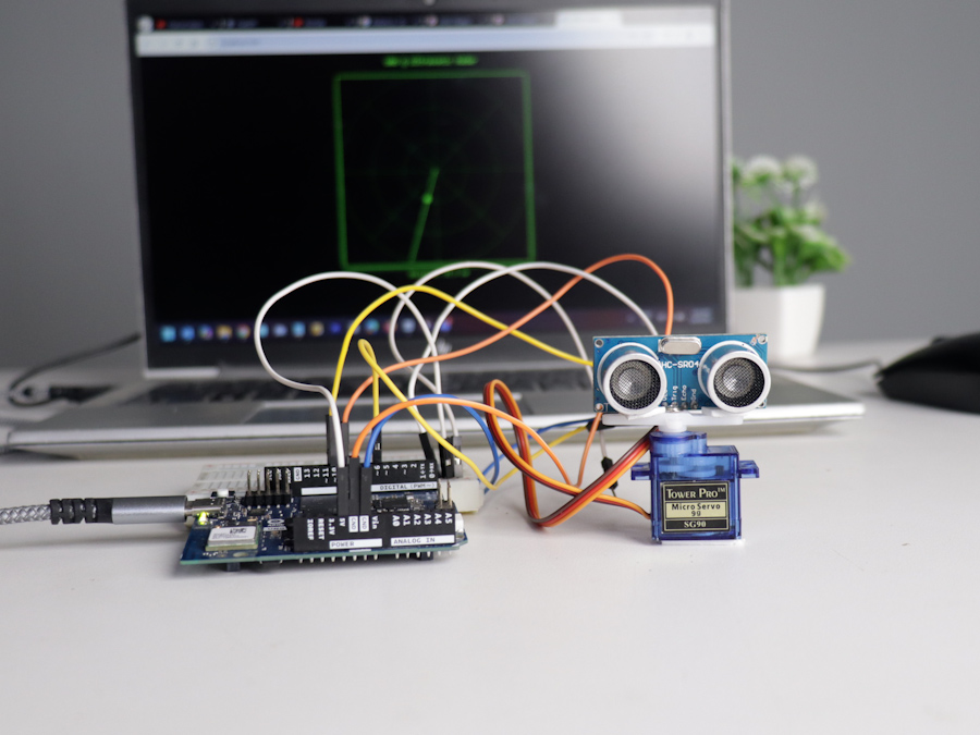 Arduino blog: Ultrasonic Sensor Project with Arduino UNO Q