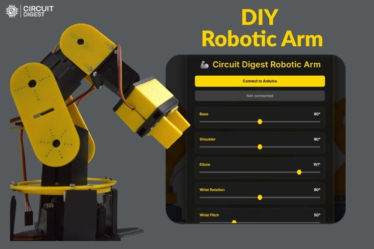 Arduino blog: Build a 6-DOF Arduino Robotic Arm — From Blueprint to Real-Time Control