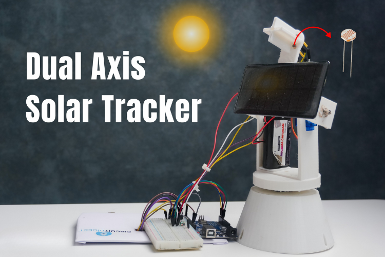 Arduino blog: Dual Axis Solar Tracker System Using Arduino