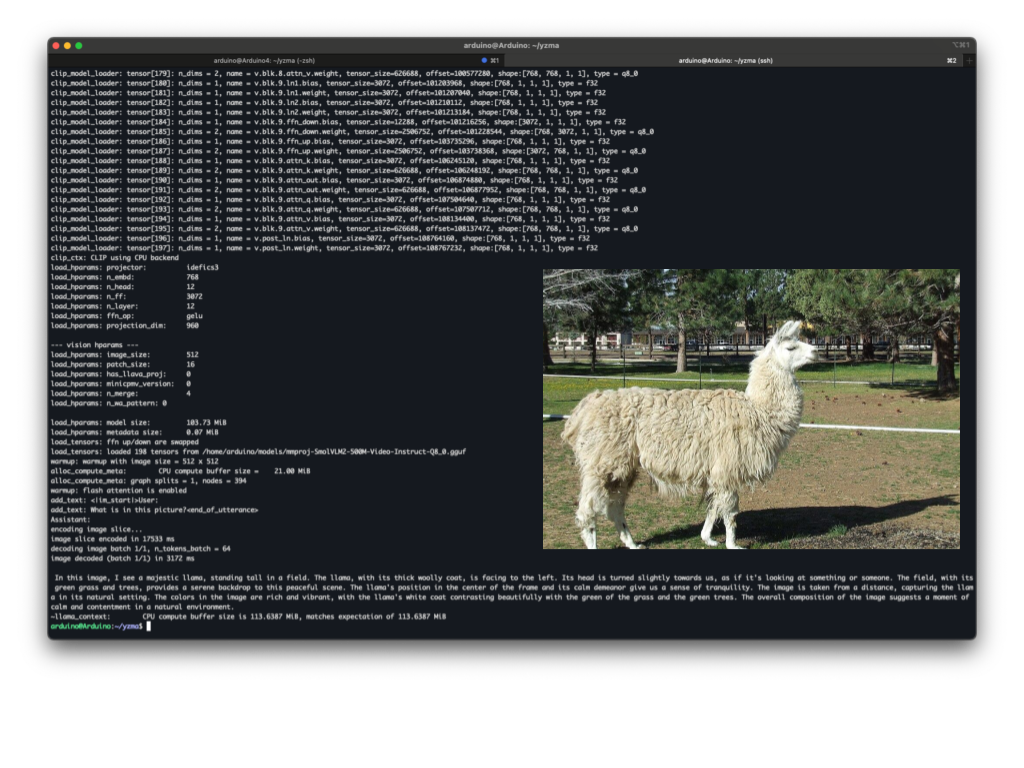 Arduino blog: Running local LLMs and VLMs on the Arduino UNO Q with yzma